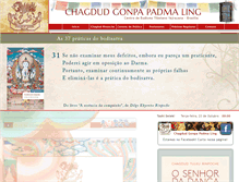 Tablet Screenshot of pl-chagdud.org